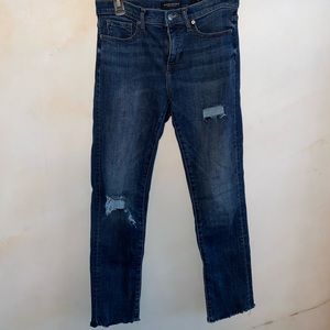 Banana republic ripped jeans